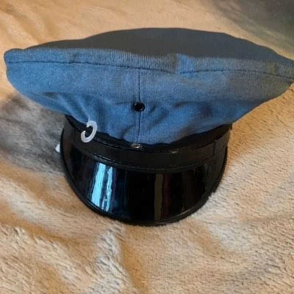 Vintage Riverside Size 6 1/2 Blue Police Style Dress Cap *New*